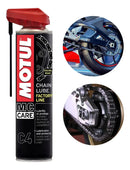 Lubrificante para corrente de moto c4 chain lube spray 400ml Motul