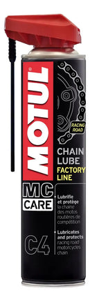 Lubrificante para corrente de moto c4 chain lube spray 400ml Motul