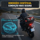 Baú Traseiro Para Moto 28l Com Encosto