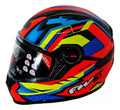 Capacete para moto Fw3 gtx fox com viseira solar