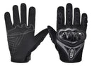 Luvas Para Motocicleta De Dedos Completos Touch Screen Com Proteção